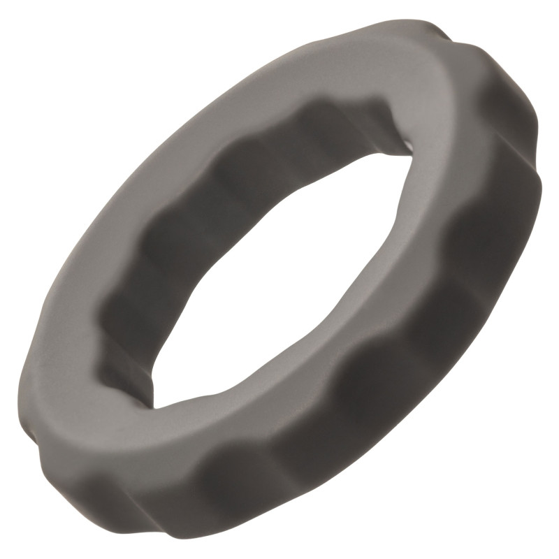 alpha ring by Calextotics Cockring Silicone Erect Ring Alpha 37mm Gris